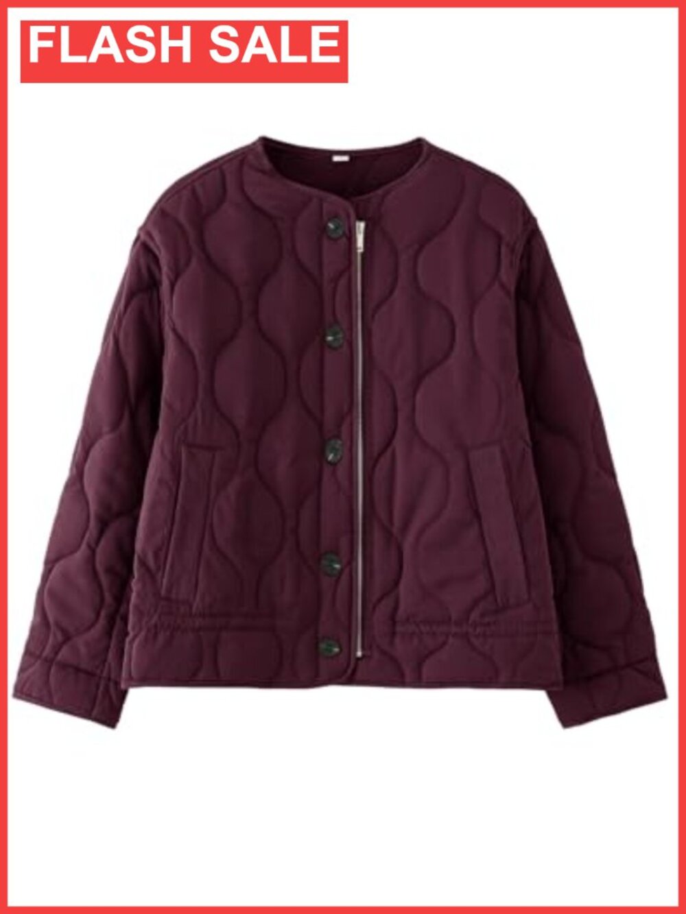 Quilted Lightweight Jacket Oversized Casual Fall Coat